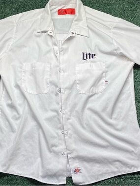Vintage Dickies x miller lite